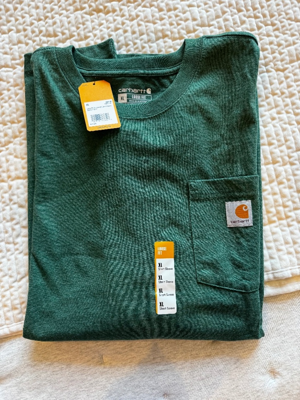 Carhartt Lose Fitting Tee Shirt XL  Green